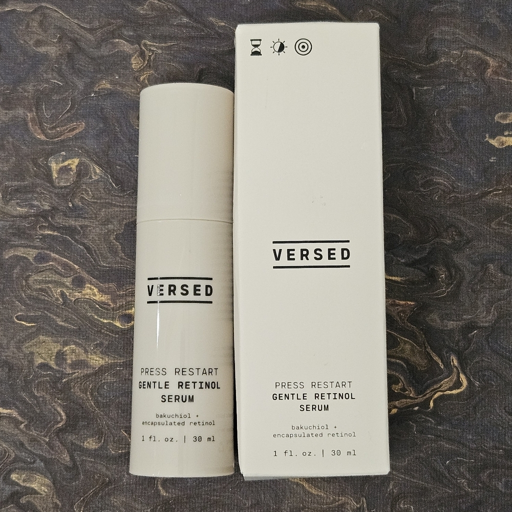 Versed Press Restart Gentle Retinol Serum Bakuchiol Encapsulated Retinol